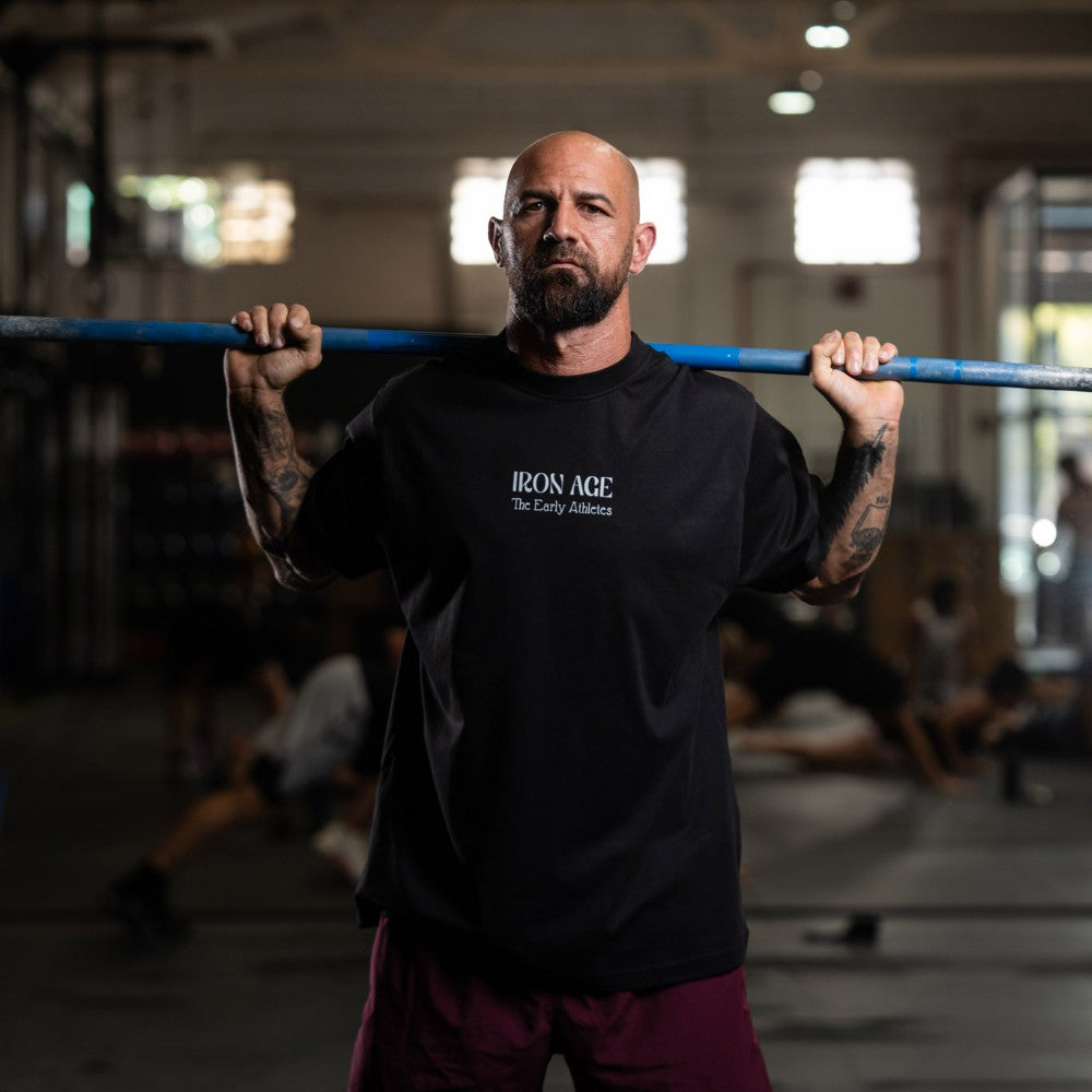 Cocowod ropa crosstraining Camiseta Unisex modelo Iron Age | Oversized