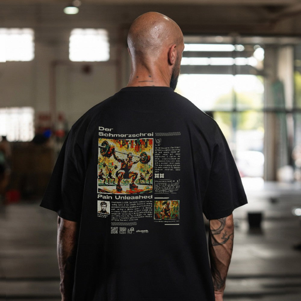 Cocowod ropa crosstraining Camiseta Unisex modelo Scream | Oversized