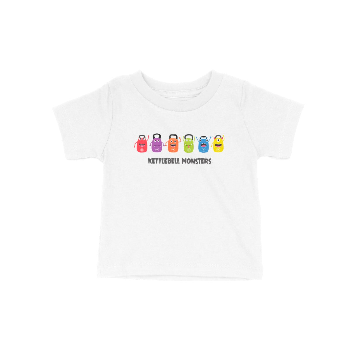 Cocowod ropa crosstraining Camiseta Bebé modelo Kettlebell Monster