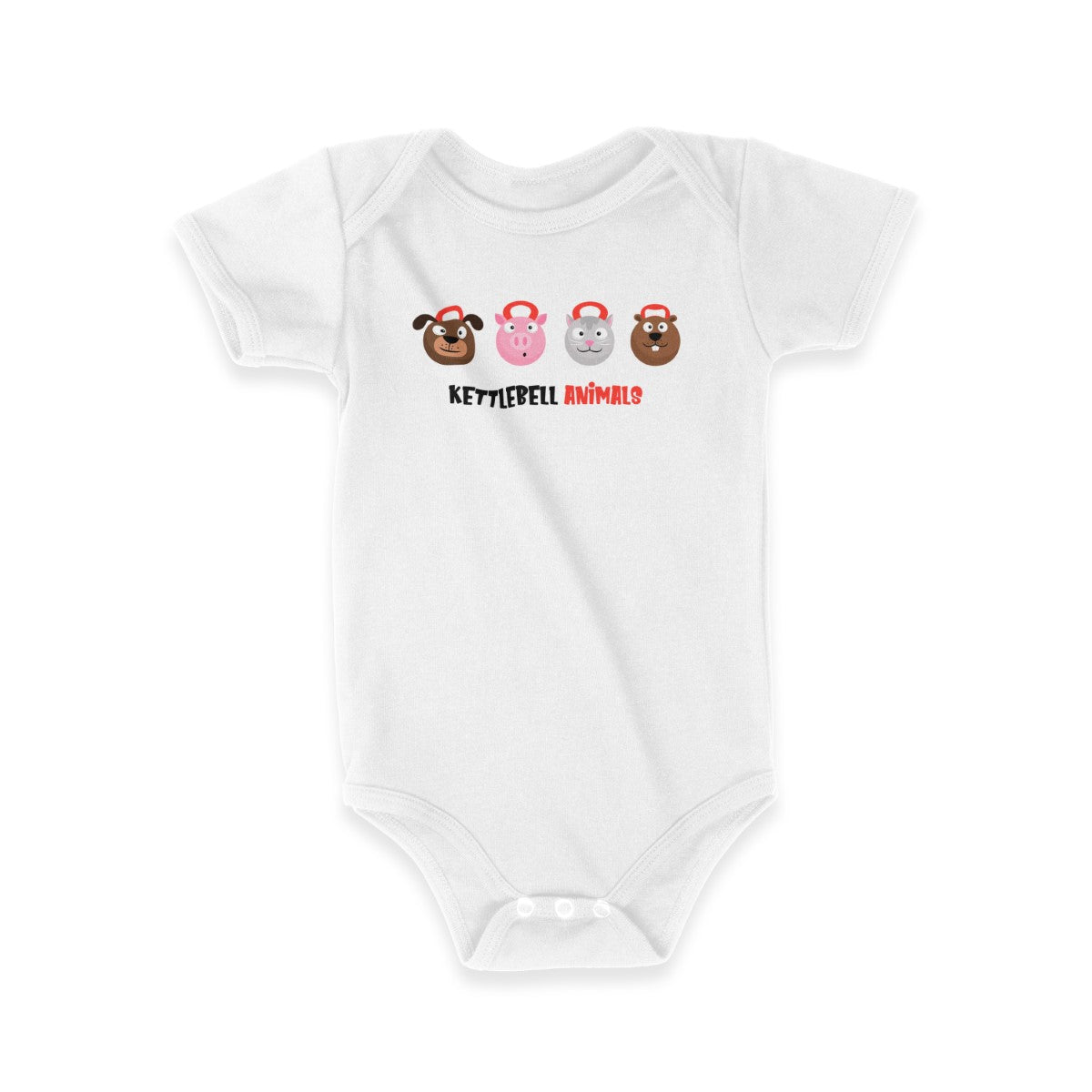 Cocowod ropa crosstraining Body Bebé modelo Kettlebell Animals