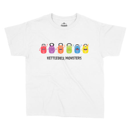 Cocowod ropa crosstraining Camiseta Niño modelo Kettlebell Monsters Kids T-Shirt | Algodón