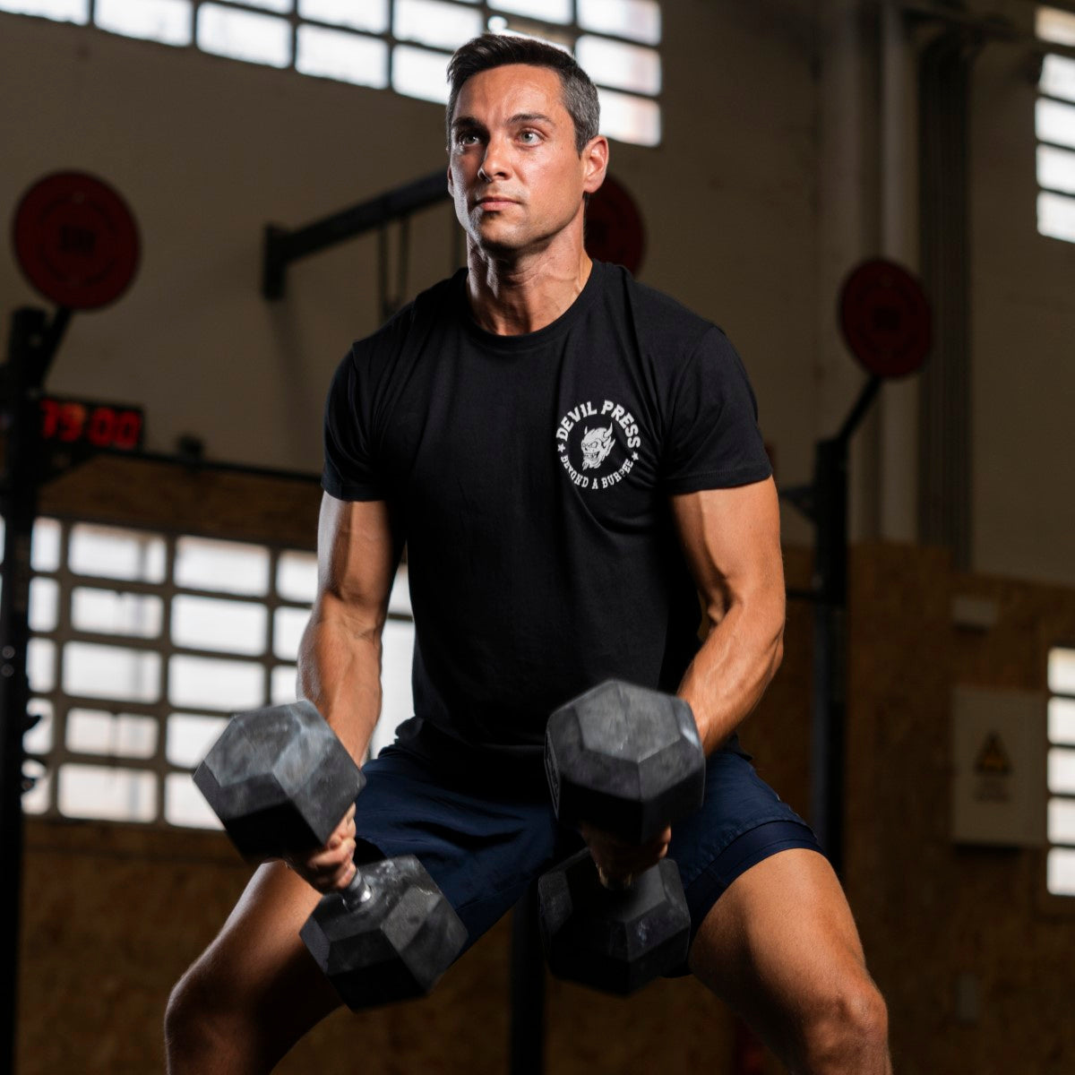 Cocowod ropa crosstraining Camiseta Hombre modelo Devil Press | T-Shirt