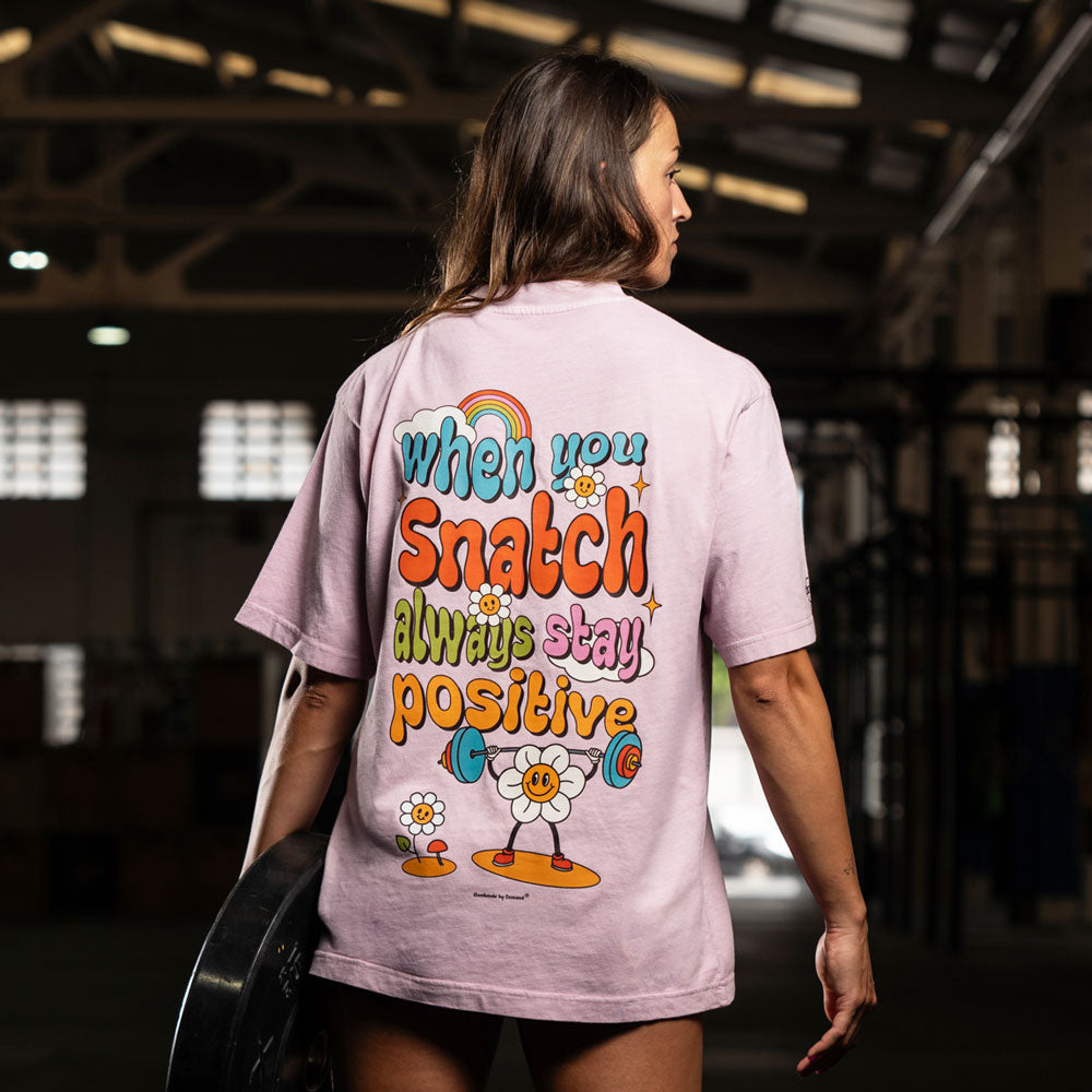 Women's T-Shirt Cross-Training When You Snatch Oversized – Cocowod