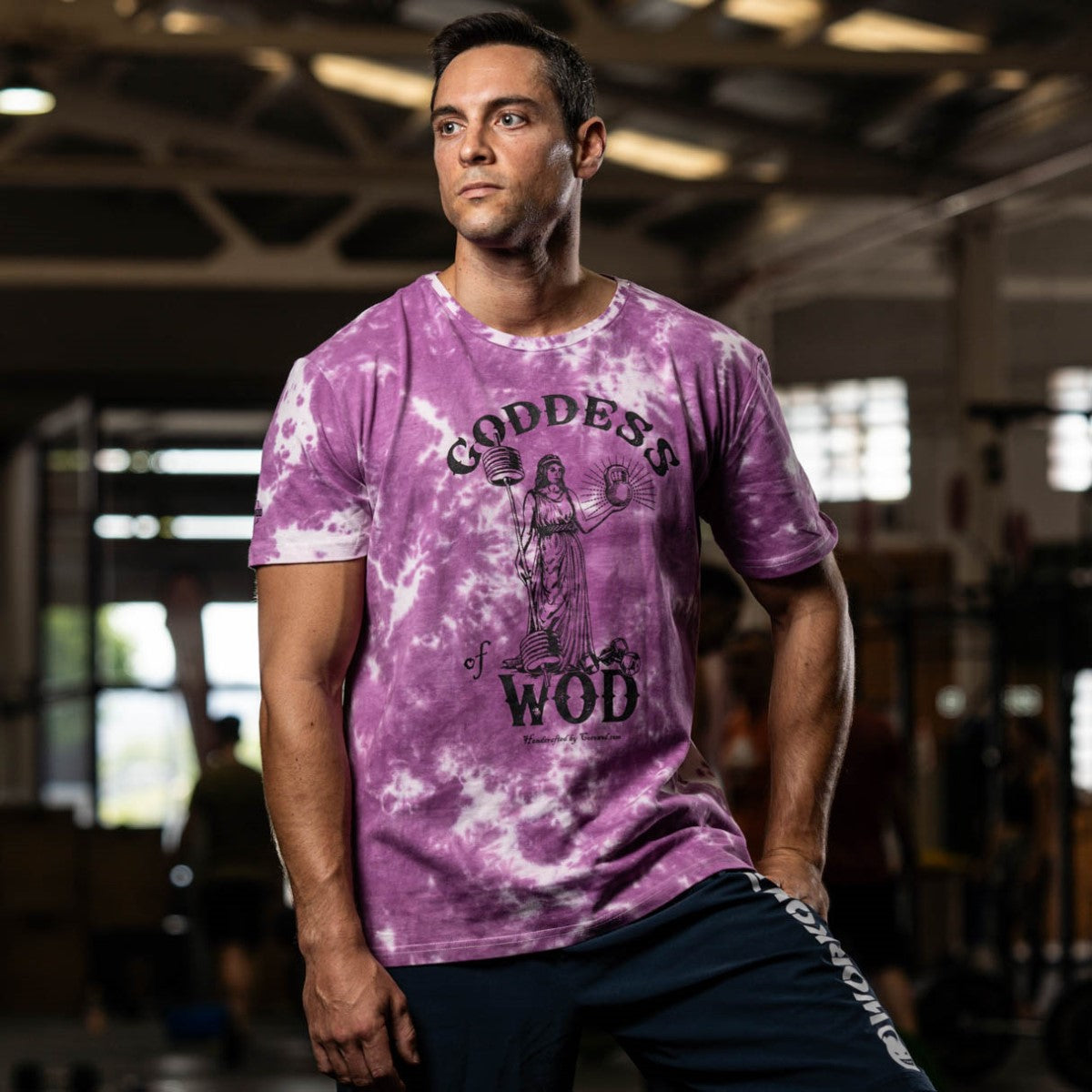 camiseta hombre algodón crosstraining ropa cocowod atleta