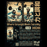 Cocowod ropa crosstraining Camiseta Unisex modelo Serenity | Oversized