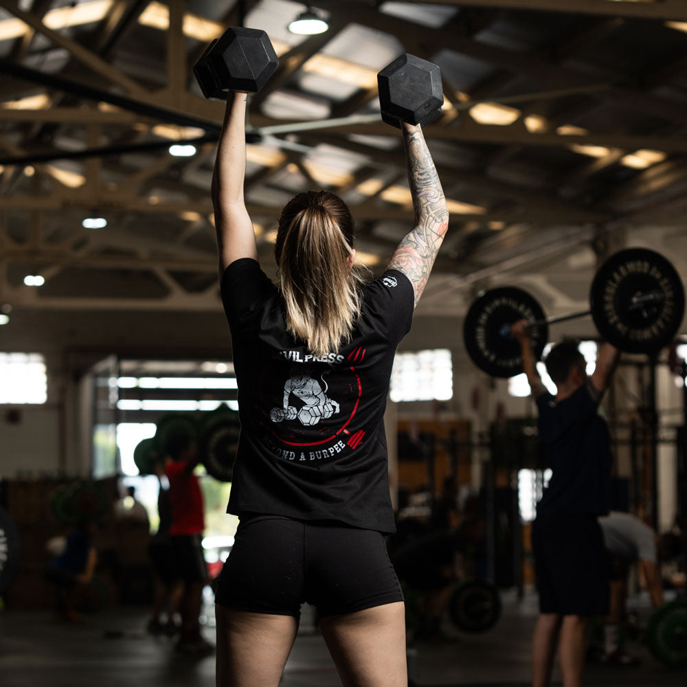 camiseta mujer algodón crosstraining ropa cocowod atleta